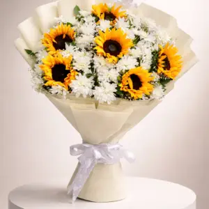 Golden Solstice Garden Bouquet