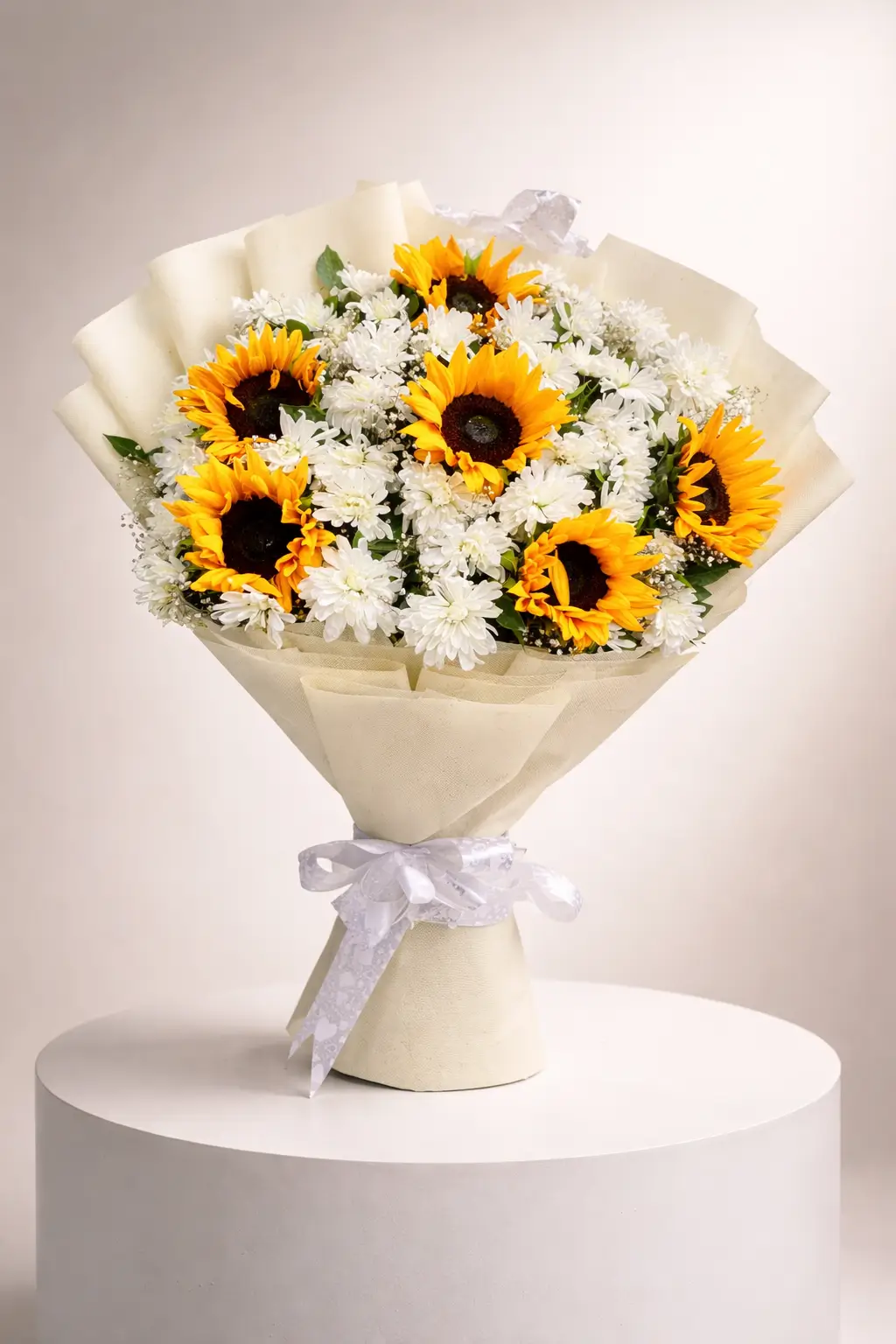 Golden Solstice Garden Bouquet